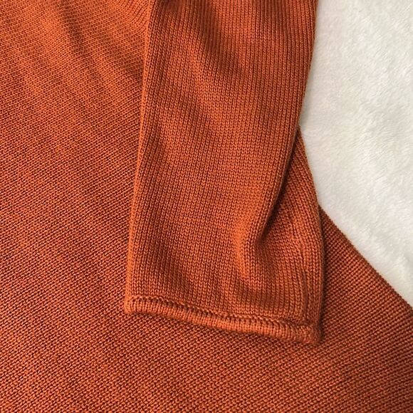 Michael by Michael Kors Long Sleeve Sweater. Burnt Orange. Size Small. - Picture 3 of 8